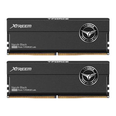 Imagem de TEAMGROUP T-Force Xtreem DDR5 Ram 32GB (2x16GB) 8000MHz PC5-64000 CL38 A-DIE Módulo de memória RAM para 600 700 Series Chipset XMP 3.0 Ready Black - FFXD532G8000HC38DDC01