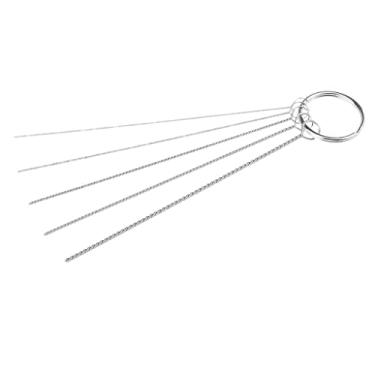 Imagem de Xiaojikuaipao 5 peças de ferramenta de limpeza de aerógrafo de aço inoxidável para compressor