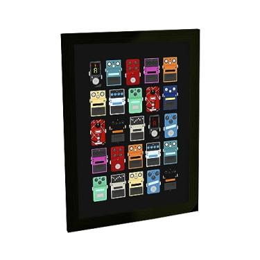 Imagem de Quadros Decorativos Musica Violão Guitarra Rock Piano Varios Modelos Instrumentos Decoração Quarto Sala Escritório