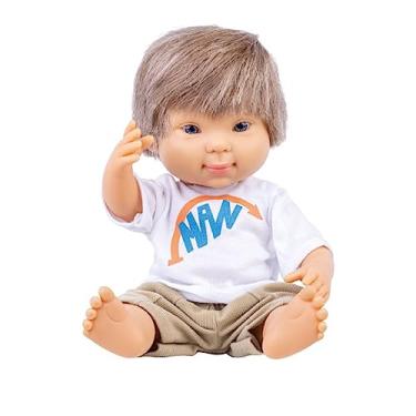 Imagem de COTIPLAS BRINQ. BONECA SINDROME DE DOWN COTIPLAS MENINO