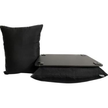 Imagem de Almofada Suporte para notebook Preta Bandeja Preta