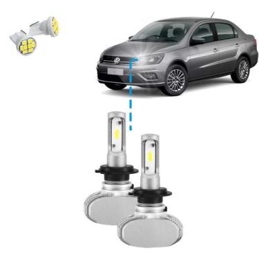 Imagem de Kit Ultra Led S1 Voyage 18/23 Baixo 12000 Lúmens 6500k, Branca