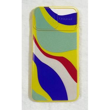 Imagem de Capinha Protege Camera Compativel com iPhone 7 4.7 Aveludada Colorida 