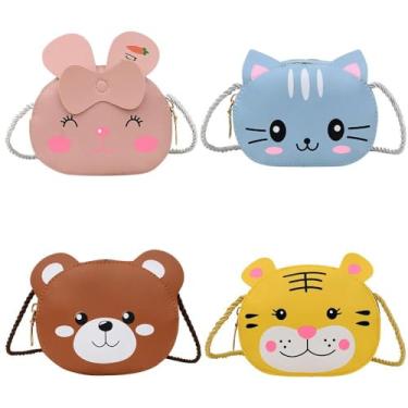 Imagem de Bolsa Infantil Menina Criança Ursinho Bolsinha Feminina