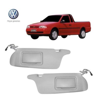 Imagem de Quebra Sol Saveiro G2 1997 Iluminação  VW Par - NWT