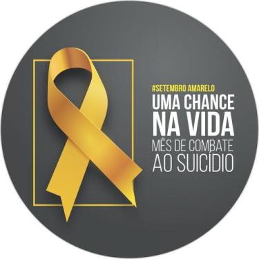 Imagem de Painel Festa Sublimado C/ Elástico 1,50m Setembro Amarelo - Fadrix