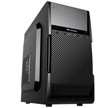 Imagem de Gabinete Micro ATX C3Tech, preto, com fonte 200w, MT-25V2BK