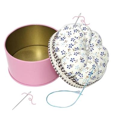 Imagem de Almofada de alfinetes para costura,Almofada de alfinetes de abóbora | Porta-agulhas de costura - Almofada de pino de costura em formato de abóbora, almofada de agulha, suporte de agulha, almofada de a