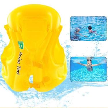 Imagem de Colete Inflável Infantil Kit 2 unid Boia Salva Vidas Criança - Zn