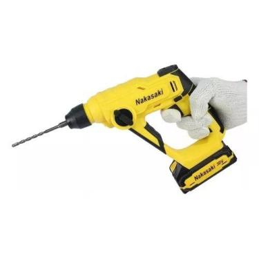 Imagem de Mini martelete rotativo a bateria 30v nakazaki nkt16