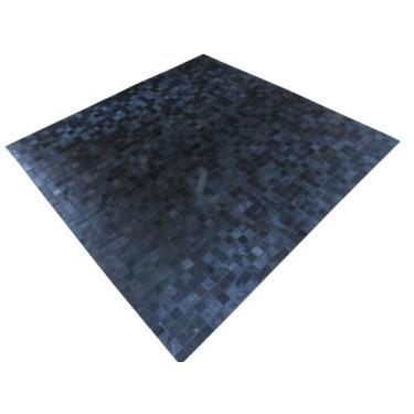 Imagem de Tapete de Couro Natural Costurado 2,00x2,00m - Joli Tapetes