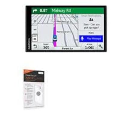 Imagem de Protetor de tela Garmin DriveSmart 61 LMT-S, BoxWave® [ClearTouch antirreflexo (pacote com 2)] Película de filme fosco anti-impressão digital para Garmin RV 770 LMT-S | DriveSmart 61 LMT-S