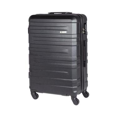 Imagem de Mala De Viagem Grande 32kg 4 Rodas Travelux Lugano G, Preto