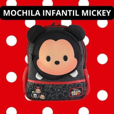 Imagem de Mochila De Costas Escolar Infantil Mickey 3D - Clio