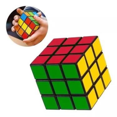 Imagem de Cubo Mágico Grande Profissional Iniciante cores sortido 6x6x6 - toykin