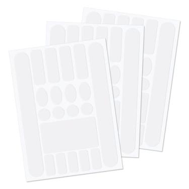 Imagem de Adesivo de fita de proteção de quadro de bicicleta de 3 folhas, protetor de corrente de bicicleta, protetor de corrente de bicicleta, capa de filme para corrente de bicicleta de montanha, estrutura