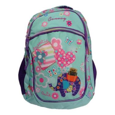 Imagem de Mochila de costa juvenil poliester - YINS, Azul, Piscina