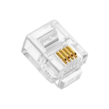 Imagem de Conector Modular MXT - RJ11 6X4