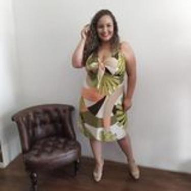 Imagem de vestido de viscose - fabricação própria