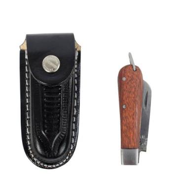 Imagem de Jogo de Bainha e canivete M SV48039 - Preta - Selaria Vertentes