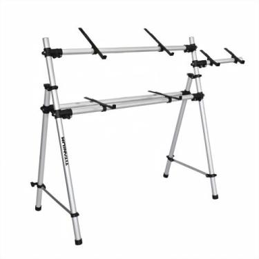 Imagem de Suporte Para 2 Teclados Profissional Titanium Racks TY212 Com Suporte 