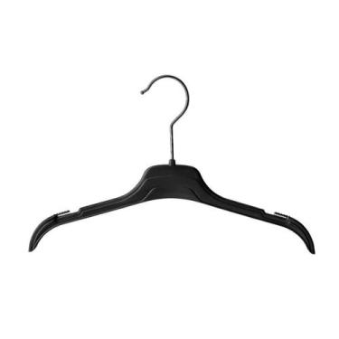 Imagem de Cabide infantil 30-5 cm - 1033 - IOPLAST, Preto, 400 peças