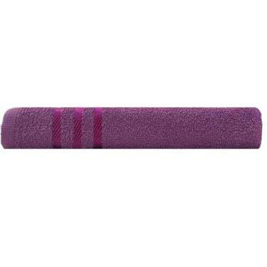 Imagem de 3 Toalha De Banho Barras 65x130cm Diversas Cores Lindas - Dugu, Lilas 