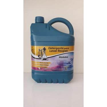 Imagem de sabão líquido hommo ou detergente para lavar roupas 5 litros - JPRODUT