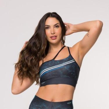 Imagem de Top Fitness Feminino Suplex Max Academia Varias Estampas - LOT FITNESS