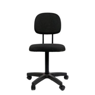 Imagem de Cadeira secretaria giratoria tropical  com L duplo o pistão e fixo não