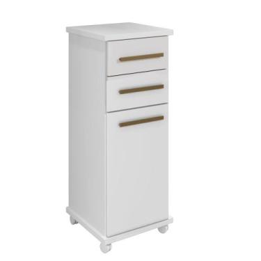 Imagem de Balcão Tókio 2 Gavetas Arte Móveis, Branco