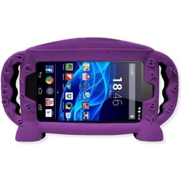 Imagem de Capa Infantil Tablet Positivo Twist Tab T770 Case - Popshope, Roxo