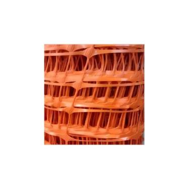 Imagem de Tela Tapume Laranja 1,20m X 50m Cerquite Obras Construção - PLASTCOR