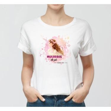 Imagem de Blusa T-shirt Camiseta Feminina Estampada, estampas evangélica - Innov