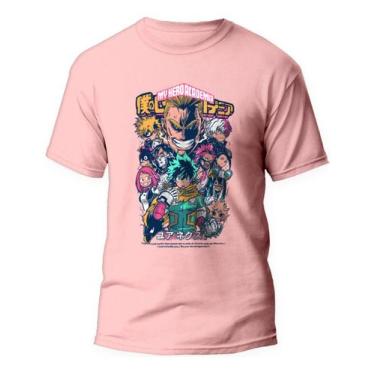 Imagem de Camiseta Izuku Todoroki All Might Bakugo Anime Boku No Hero - Kamiseta