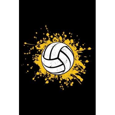 Imagem de Beach Volleyball Funny Team Sports Players Coaches Fans: Funny Volleyball Men Women Girls Youth | Dot Grid Journal, Notebook or Organizer | Notes, ... book, Scheduler, Task Checklist | 6x9 Inches