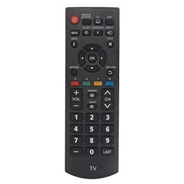 Imagem de Controle remoto substituído N2QAYB000820 compatível com Panasonic Viera TV TC-P50X60 TH-65LRU60UTH-32LRU6 TH-32LRU60 TH-39LRU6 TH-39LRU60 TH-42LRU6 TH-42LRU60 TH-500 LRU60 TC-L32B6X