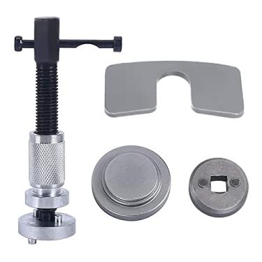 Imagem de 8MILELAKE Pistão de pinça de freio para substituição de pastilhas de freio a disco compatível com Audi Ford VW Golf Polo T4 T5