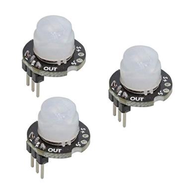 Imagem de HiLetgo 3Pcs Mini Sr602 Módulo Detector de Sensor de Movimento Piroelétrico Interruptor Sensorial Infravermelho Alta Sensibilidade para Arduino Pi