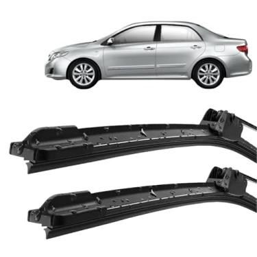 Imagem de Par Palheta Limpador ParaBrisa Corolla 2002 a 2008 Silicone