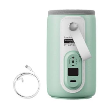 Imagem de Ｂｅｓｇａ Capa de isolamento para mamadeira, aquecedor de mamadeira com carga rápida de 18 W, aquecedor ajustável com controle de temperatura