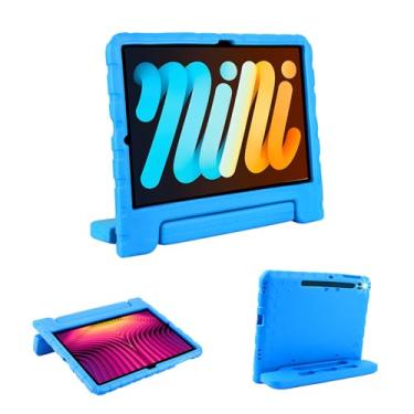 Imagem de Nova capa infantil para Samsung Galaxy Tab S7 FE/S7 Plus/S8 Plus com suporte para S-Pen e alça antiderrapante de 12,4 polegadas super proteção para Tab S8+ 2021 Tab S7 FE 2020 S7+ azul