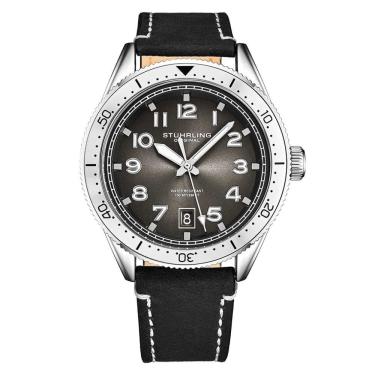 Imagem de Relógio Masculino Stuhrling 3989 Quartzo 42mm, Preto