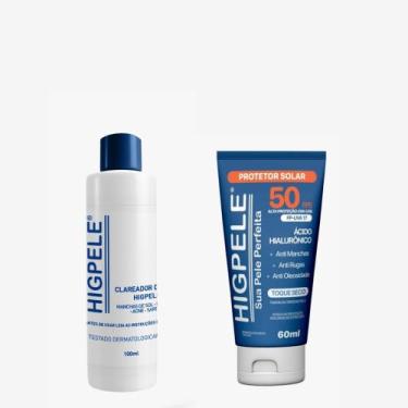 Imagem de Kit Higpele + Protetor Solar50 FPS