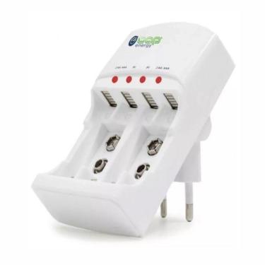Imagem de Carregador De Pilhas Bap Aa Aaa E Baterias 9V Bivolt