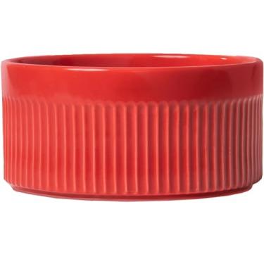 Imagem de Germer, Ramekin redondo em porcelana, modelo assar ou servir, refratária, Ø 16 cm, 1200 ml, Vermelho