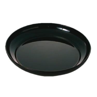 Imagem de FSE RF1112B Travessa de salada, 2,069 g, 30,5 cm de diâmetro, resistente à quebra, pode ser lavada na lava-louças, sem BPA, melamina, preto, pérola negra, NSF