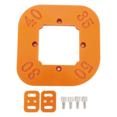 Imagem de Modelo de Raio do Canto Redondo de Madeira Redonda R30, R35, R40, R50 Jig para um de Posicionamento de Alta Precisão Com Grampos Rápidos, Suporta Vários Projetos