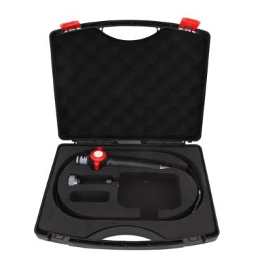 Imagem de Câmera Borescópio Akozon 1080p Com 10 Luzes LED e Cabo Flexível de 3,2 Pés para Inspeção Automotiva e Industrial