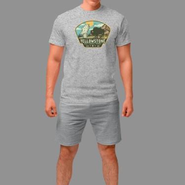 Imagem de Camisetas Básica Masculina Moda De Country confortável Manga Curta - R